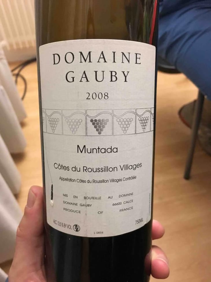 Muntada - Domaine Gauby - Gerard, Lionel & Ghislaine Gauby 