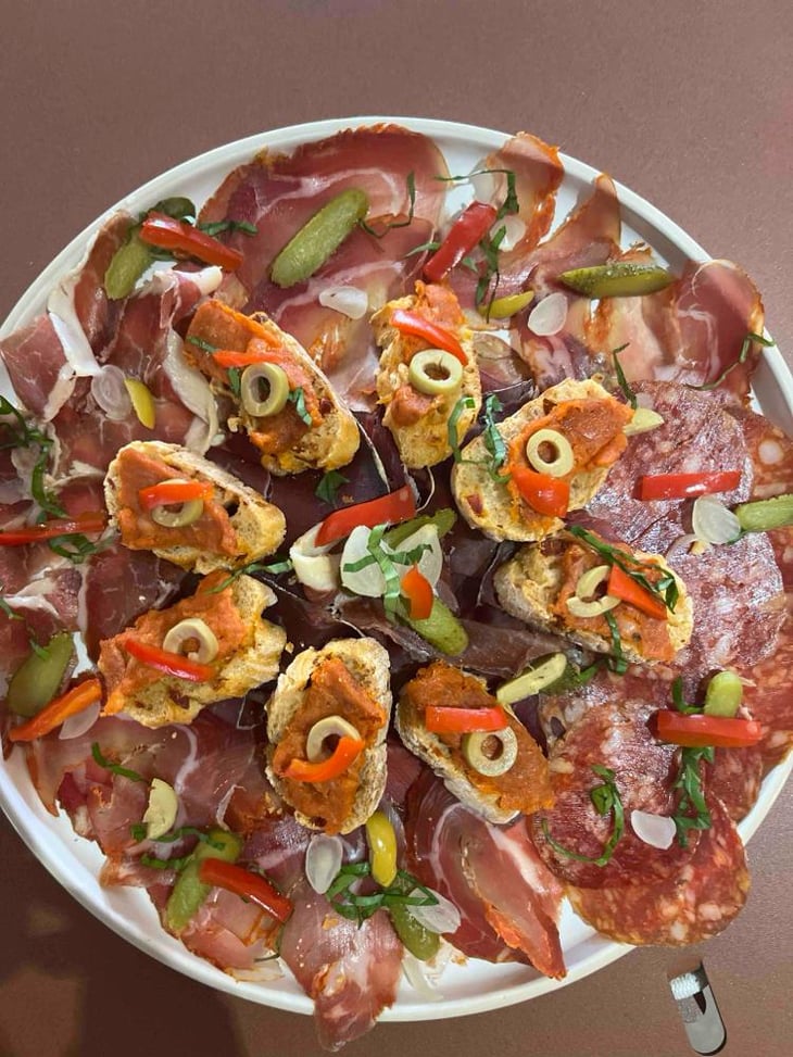 Assiette Ibérique - XVIII sur Vins by Céleste - 796030