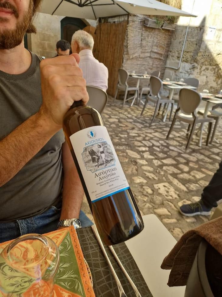 Assyrtiko - Avanguardia - Luca Gargano & Fabio Luglio 