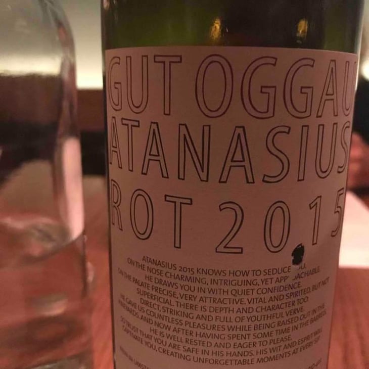 Atanasius - Gut Oggau - Stephanie & Eduard Tscheppe-Eselböck 