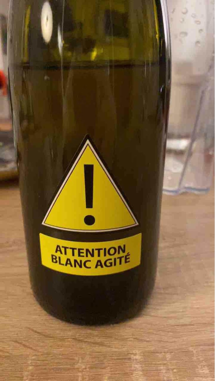 Attention Blanc Agité - Domaine Ganevat - Anne & Jean-François Ganevat -2019