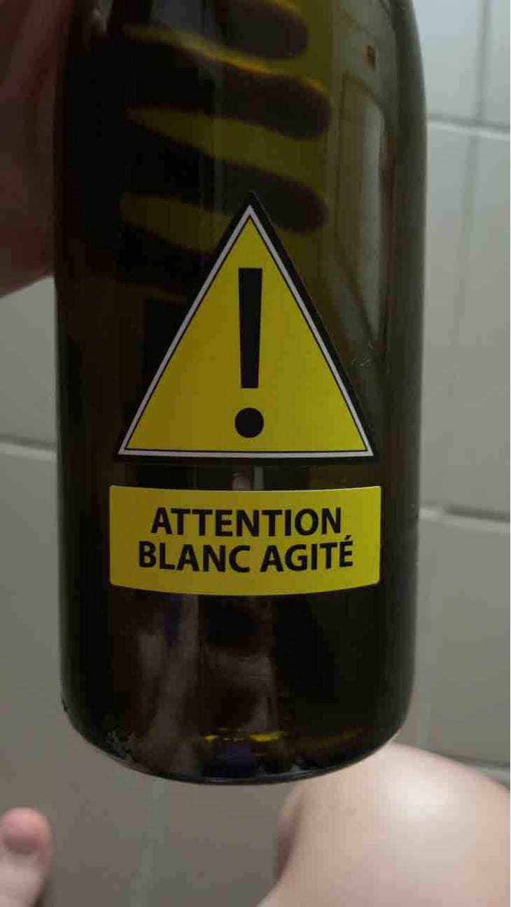 Attention Blanc Agité - Domaine Ganevat - Anne & Jean-François Ganevat -2019