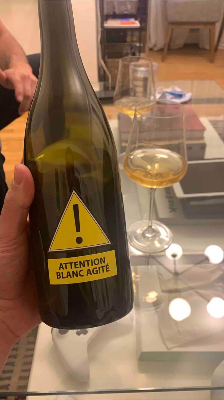 Attention Blanc Agité - Domaine Ganevat - Anne & Jean-François Ganevat -2019