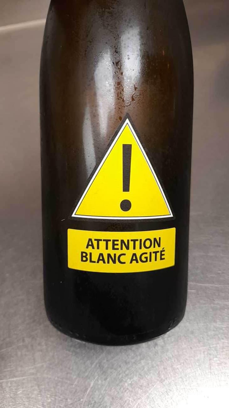 Attention Blanc Agité - Domaine Ganevat - Anne & Jean-François Ganevat -2019
