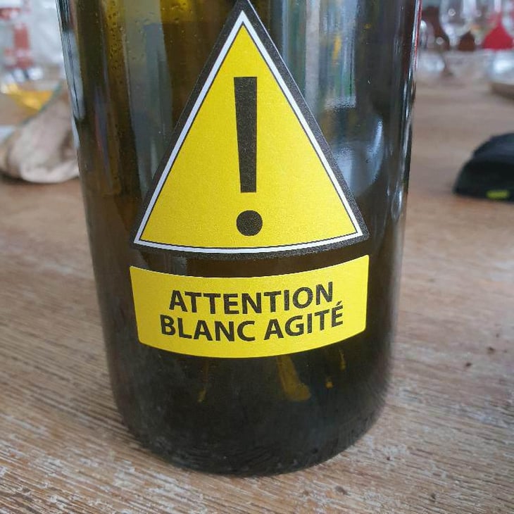 Attention Blanc Agité - Domaine Ganevat - Anne & Jean-François Ganevat -2019