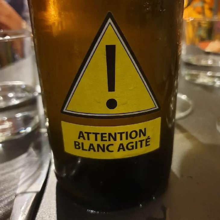 Attention Blanc Agité - Domaine Ganevat - Anne & Jean-François Ganevat -2019