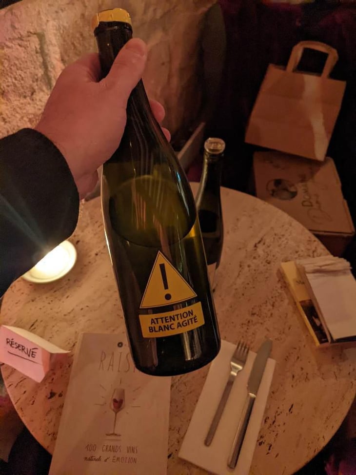Attention Blanc Agité - Domaine Ganevat - Anne & Jean-François Ganevat -2019