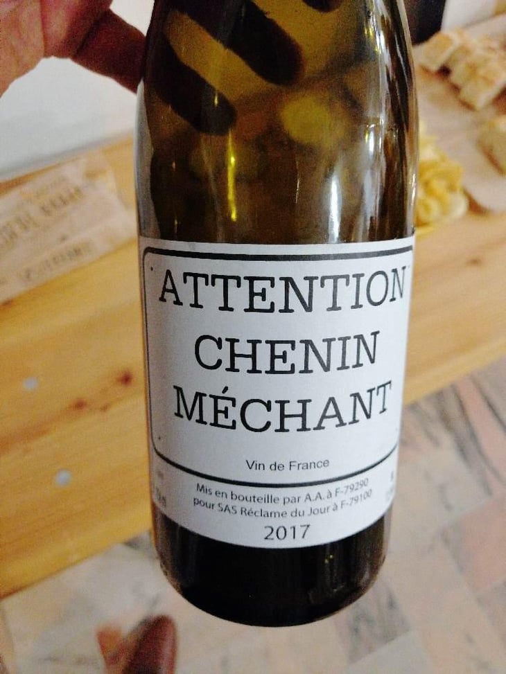 Attention Chenin Méchant - Le Clos des Treilles - Nicolas Reau 
