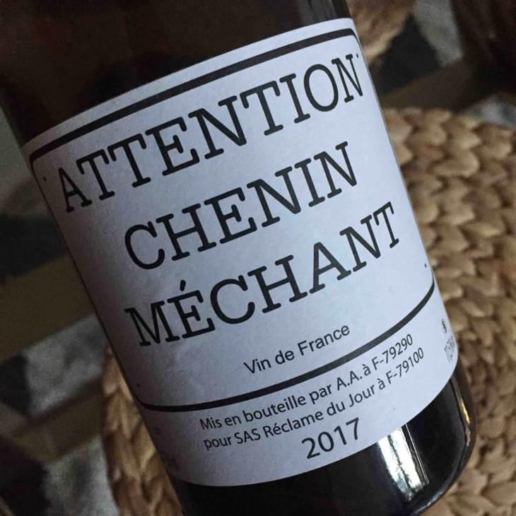 Attention Chenin Méchant - Le Clos des Treilles - Nicolas Reau 