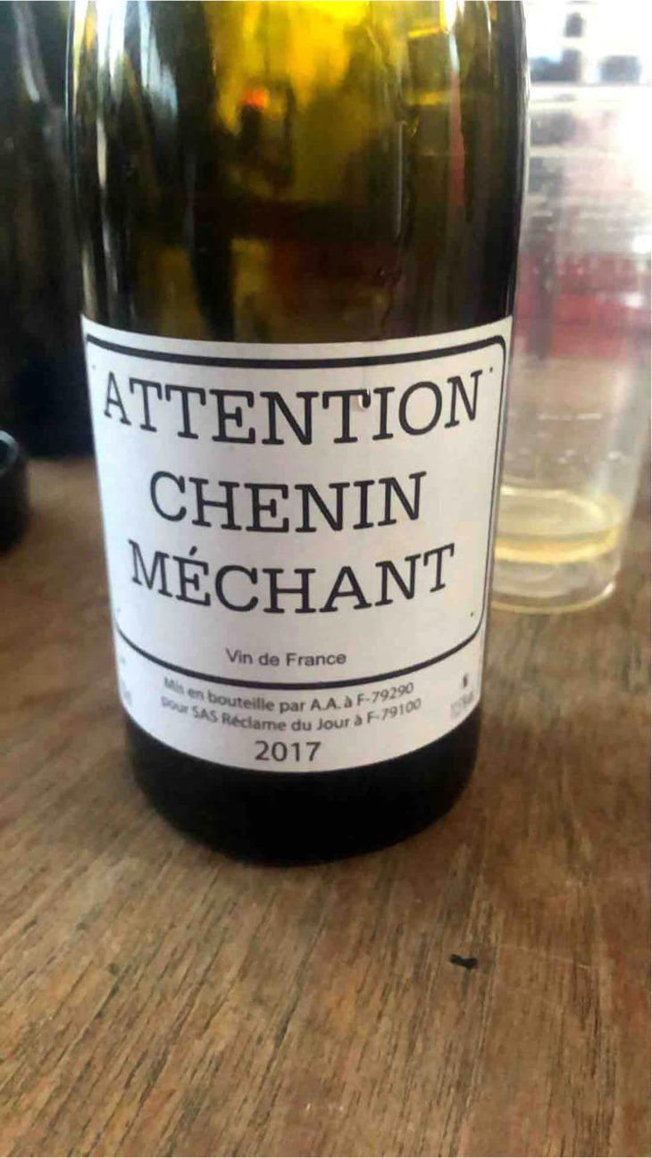 Attention Chenin Méchant - Le Clos des Treilles - Nicolas Reau 
