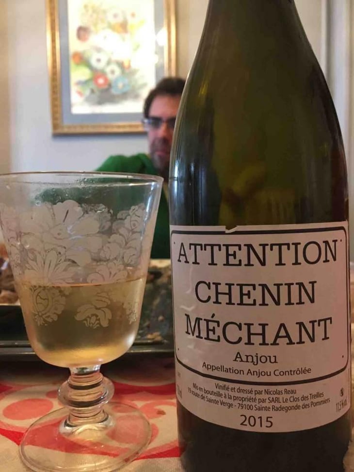 Attention Chenin Méchant - Le Clos des Treilles - Nicolas Reau 