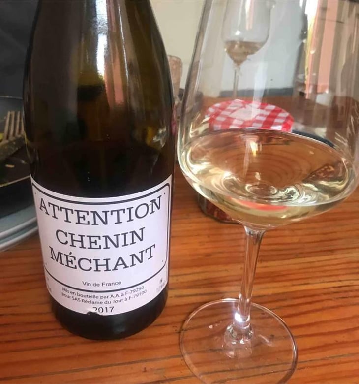 Attention Chenin Méchant - Le Clos des Treilles - Nicolas Reau 