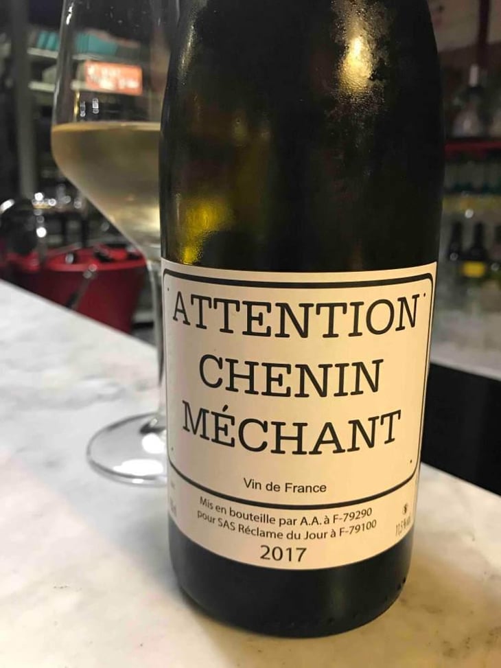 Attention Chenin Méchant - Le Clos des Treilles - Nicolas Reau 