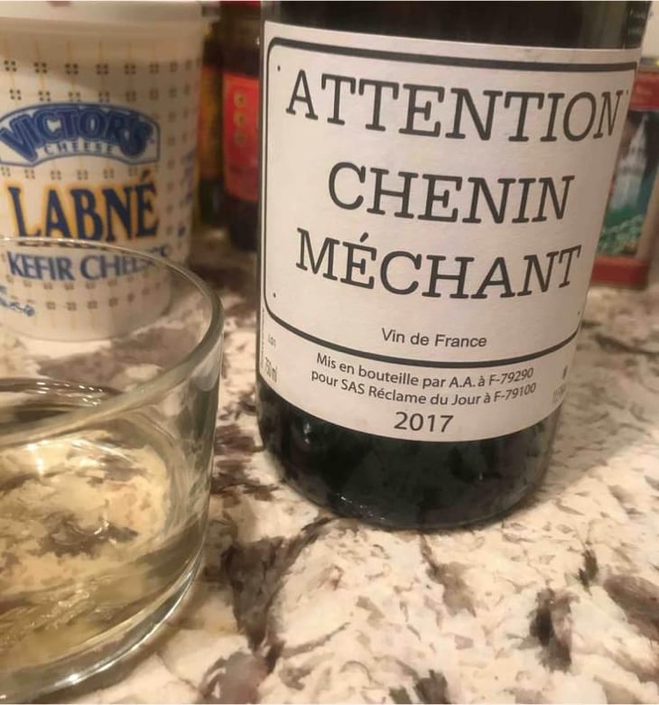 Attention Chenin Méchant - Le Clos des Treilles - Nicolas Reau 