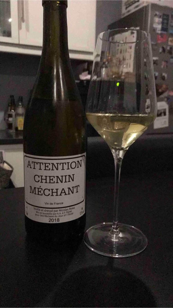 Attention Chenin Méchant - Le Clos des Treilles - Nicolas Reau 