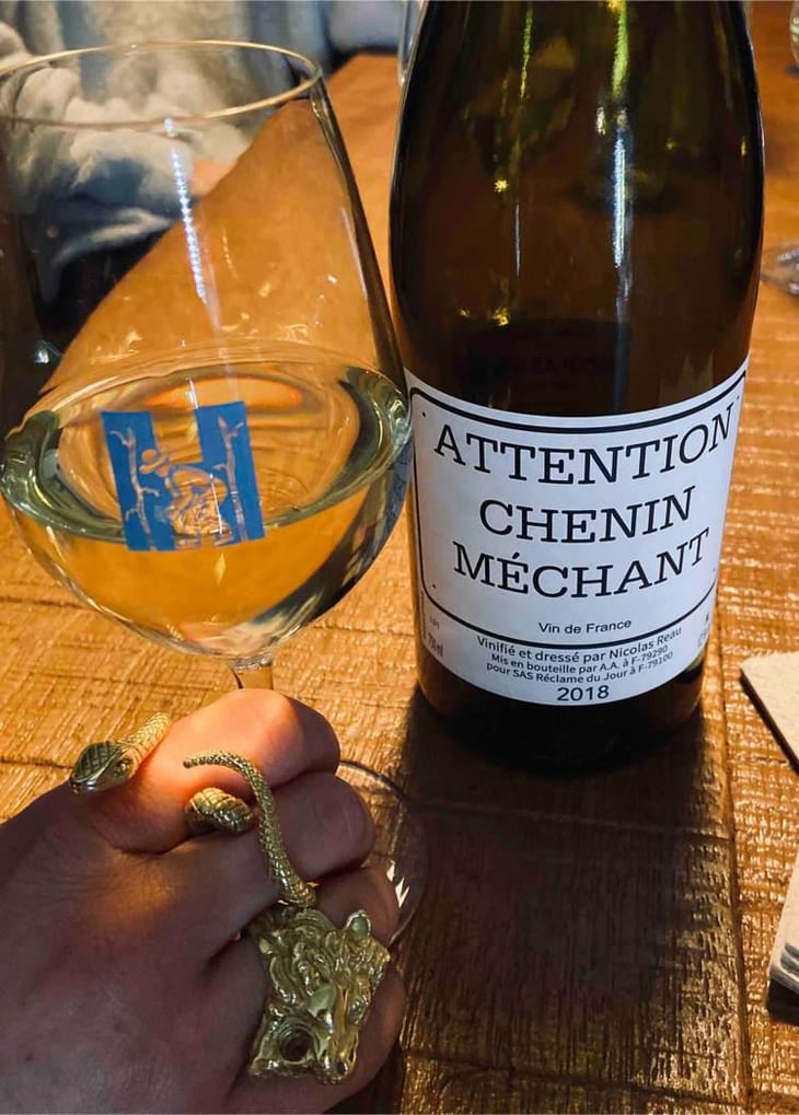 Attention Chenin Méchant - Le Clos des Treilles - Nicolas Reau 