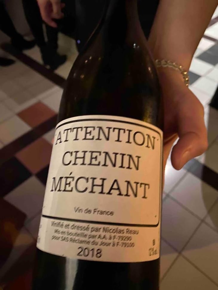 Attention Chenin Méchant - Le Clos des Treilles - Nicolas Reau 