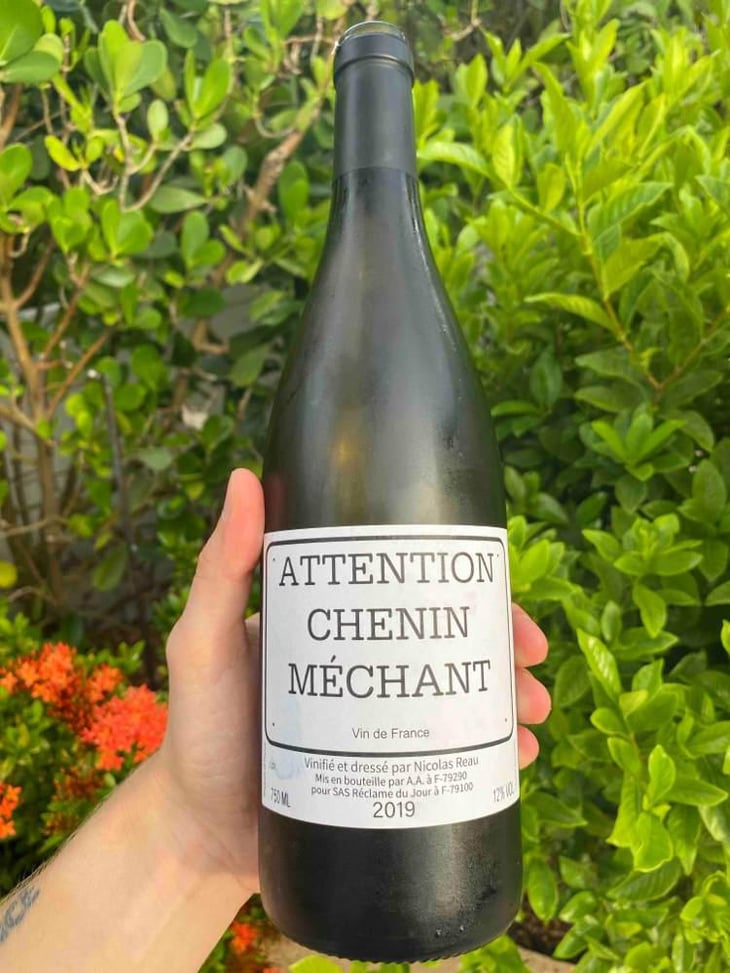 Attention Chenin Méchant - Le Clos des Treilles - Nicolas Reau 