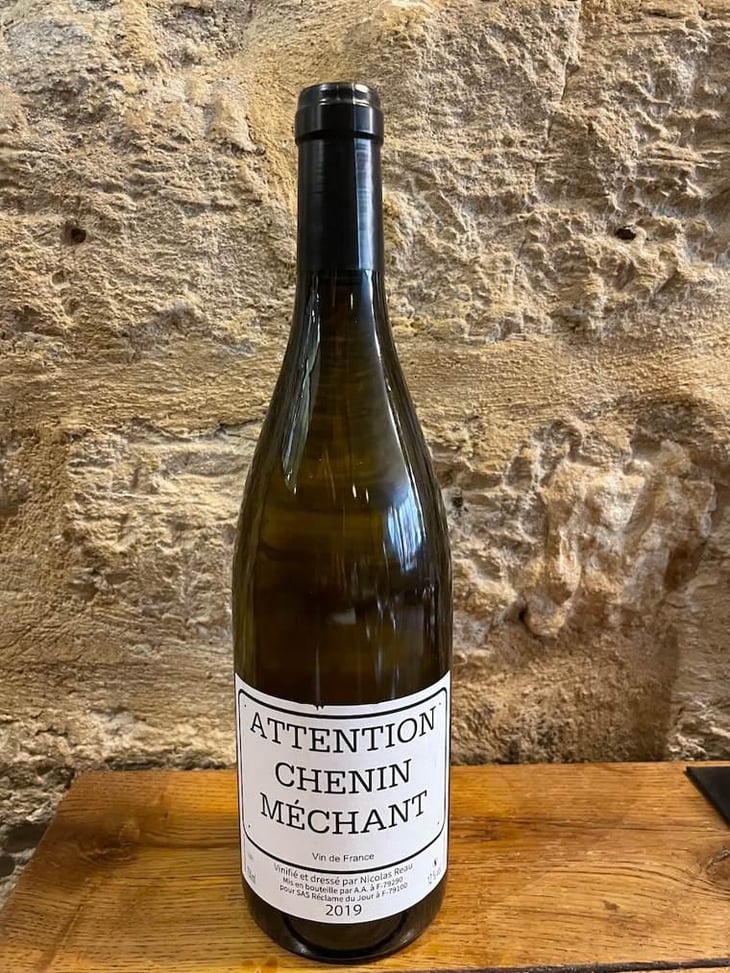 Attention Chenin Méchant - Le Clos des Treilles - Nicolas Reau 