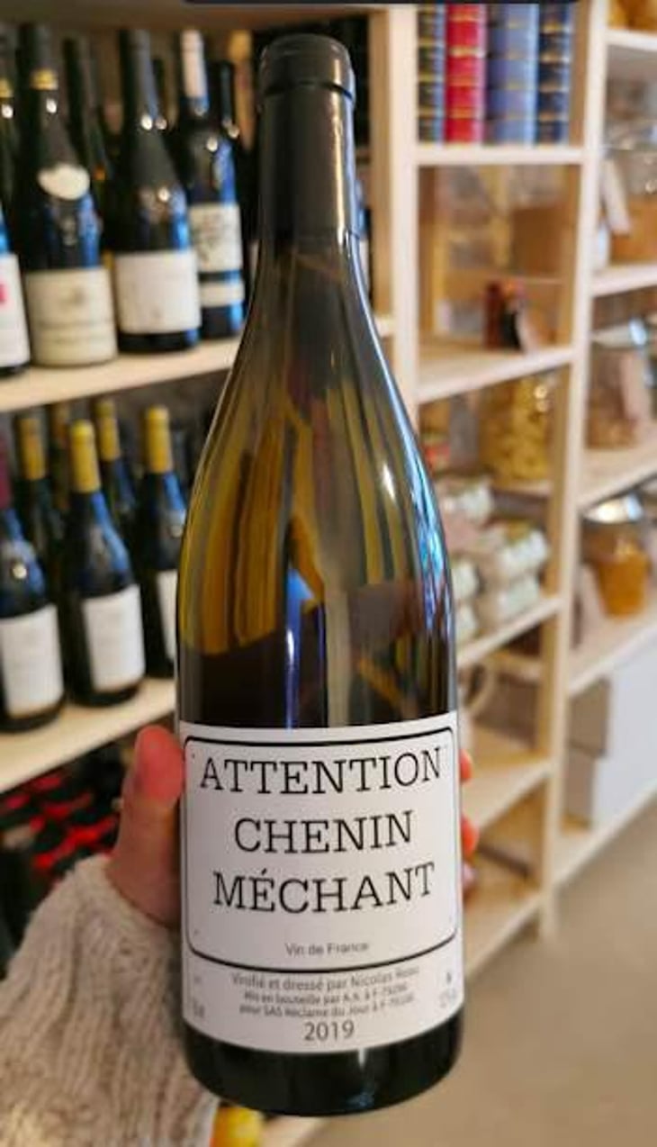 Attention Chenin Méchant - Le Clos des Treilles - Nicolas Reau 
