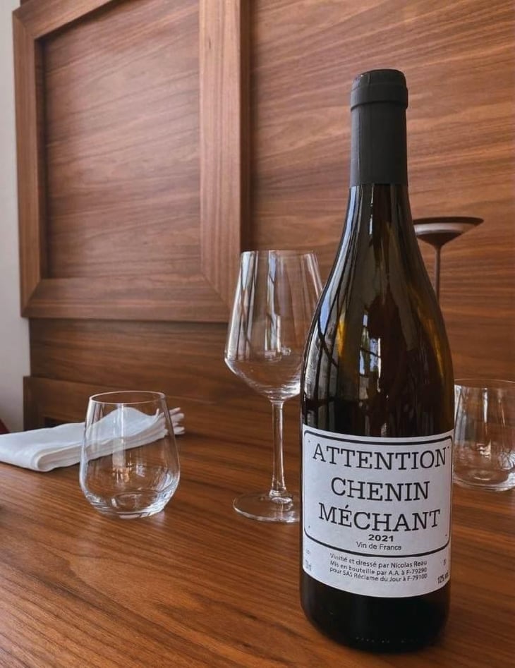Attention Chenin Méchant - Le Clos des Treilles - Nicolas Reau 
