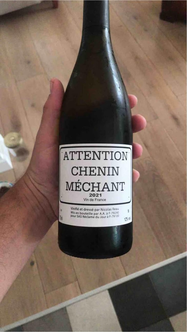Attention Chenin Méchant - Le Clos des Treilles - Nicolas Reau 