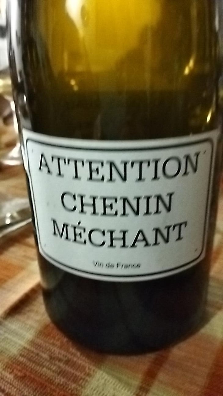 Attention Chenin Méchant - Le Clos des Treilles - Nicolas Reau 