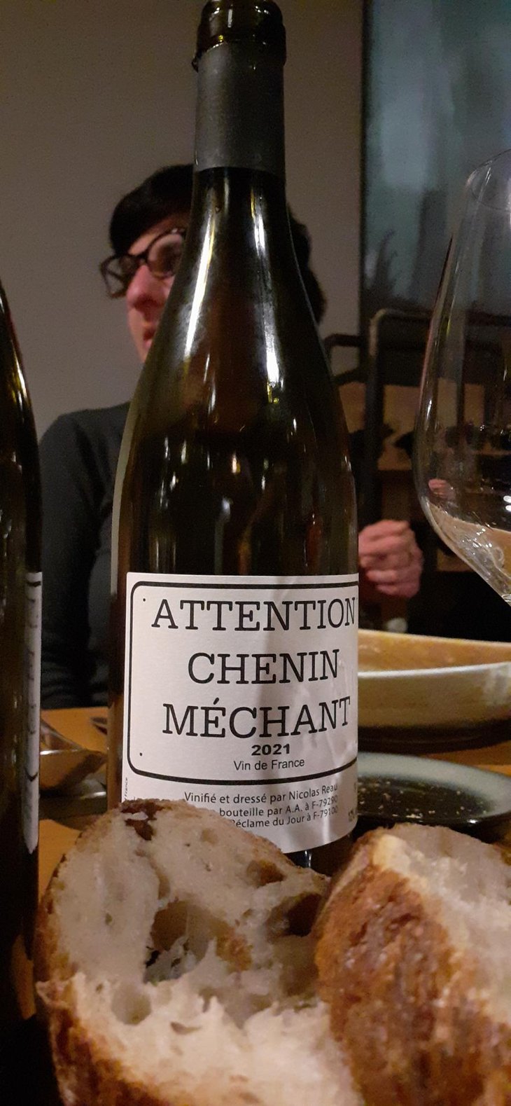 Attention Chenin Méchant - Le Clos des Treilles - Nicolas Reau 