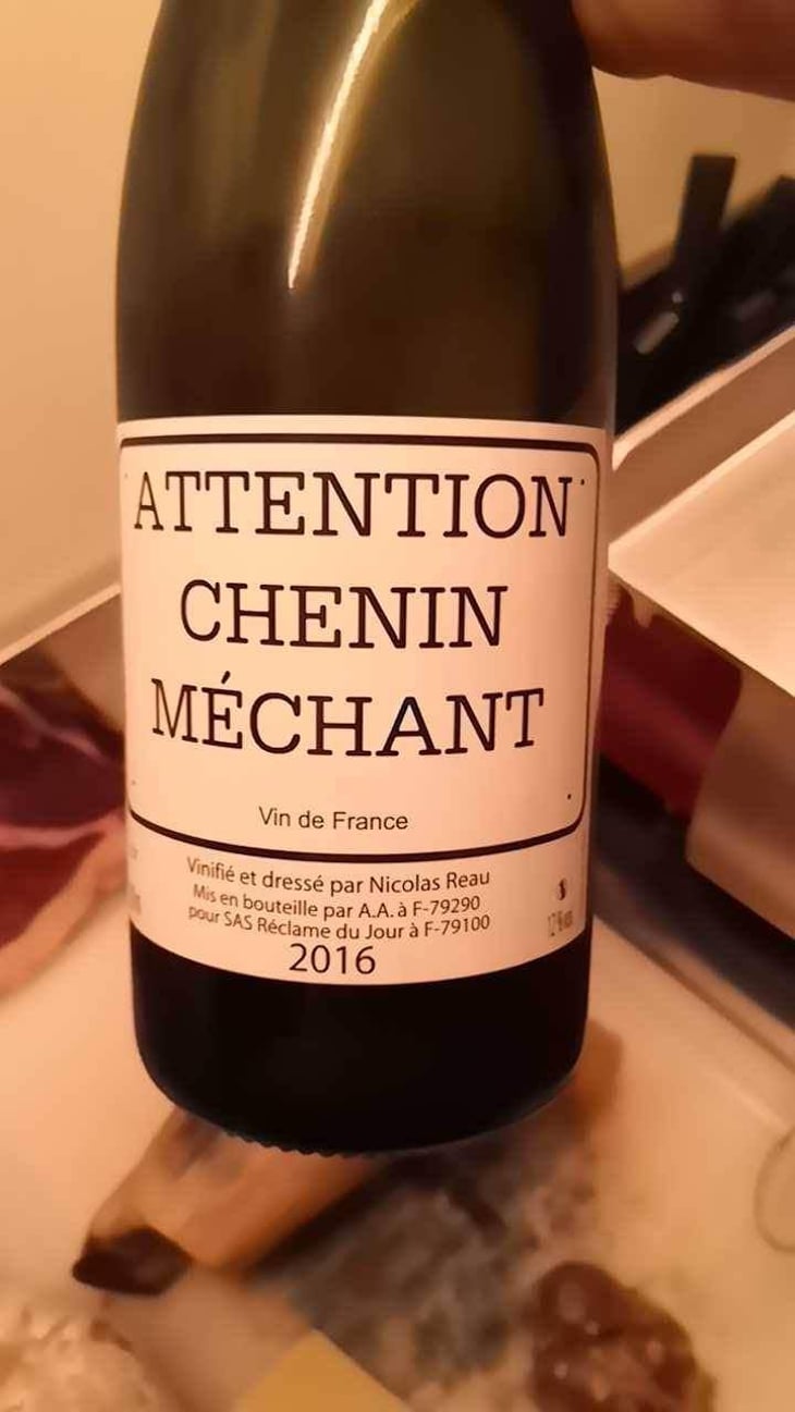 Attention Chenin Méchant - Le Clos des Treilles - Nicolas Reau 