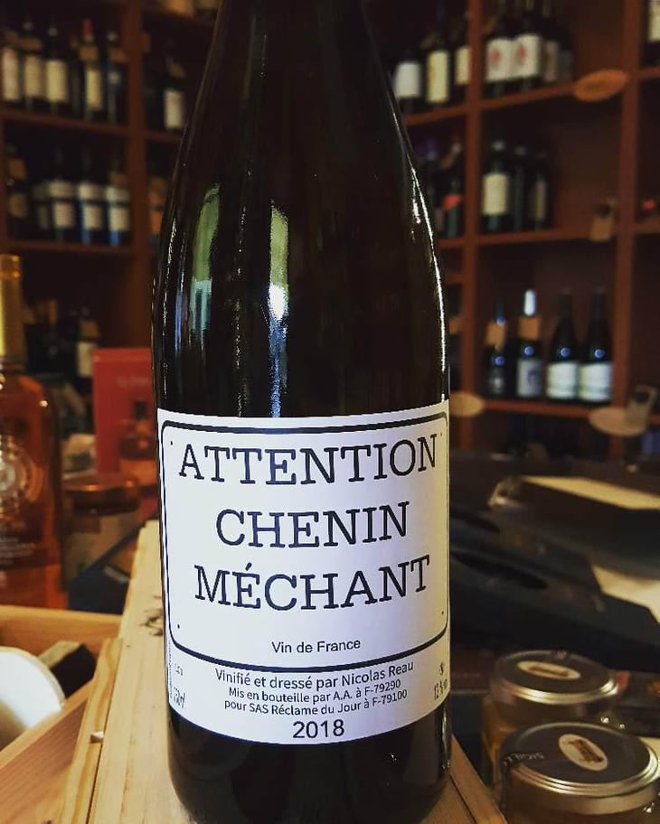 Attention Chenin Méchant - Le Clos des Treilles - Nicolas Reau 