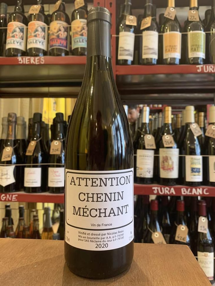 Attention Chenin Méchant - Le Clos des Treilles - Nicolas Reau 