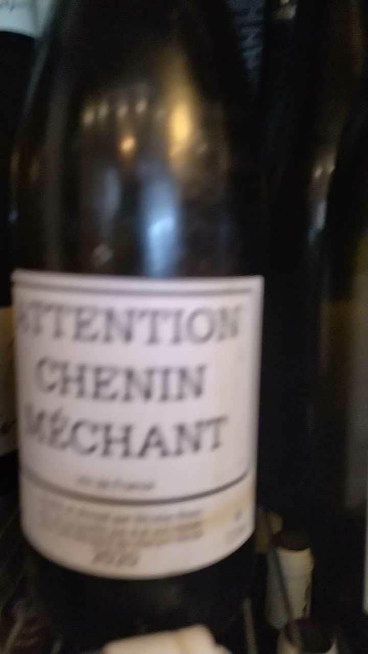 Attention Chenin Méchant - Le Clos des Treilles - Nicolas Reau 