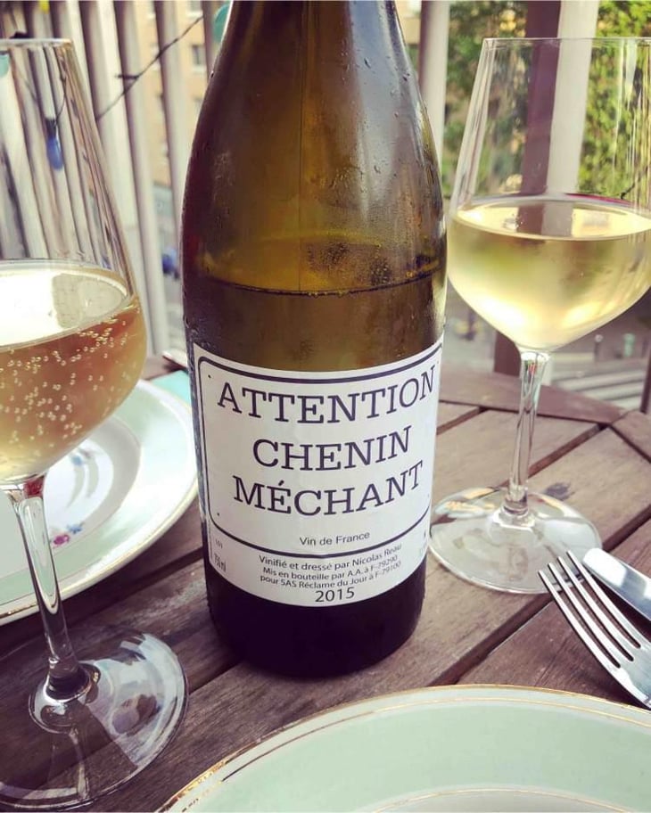 Attention Chenin Méchant - Le Clos des Treilles - Nicolas Reau 