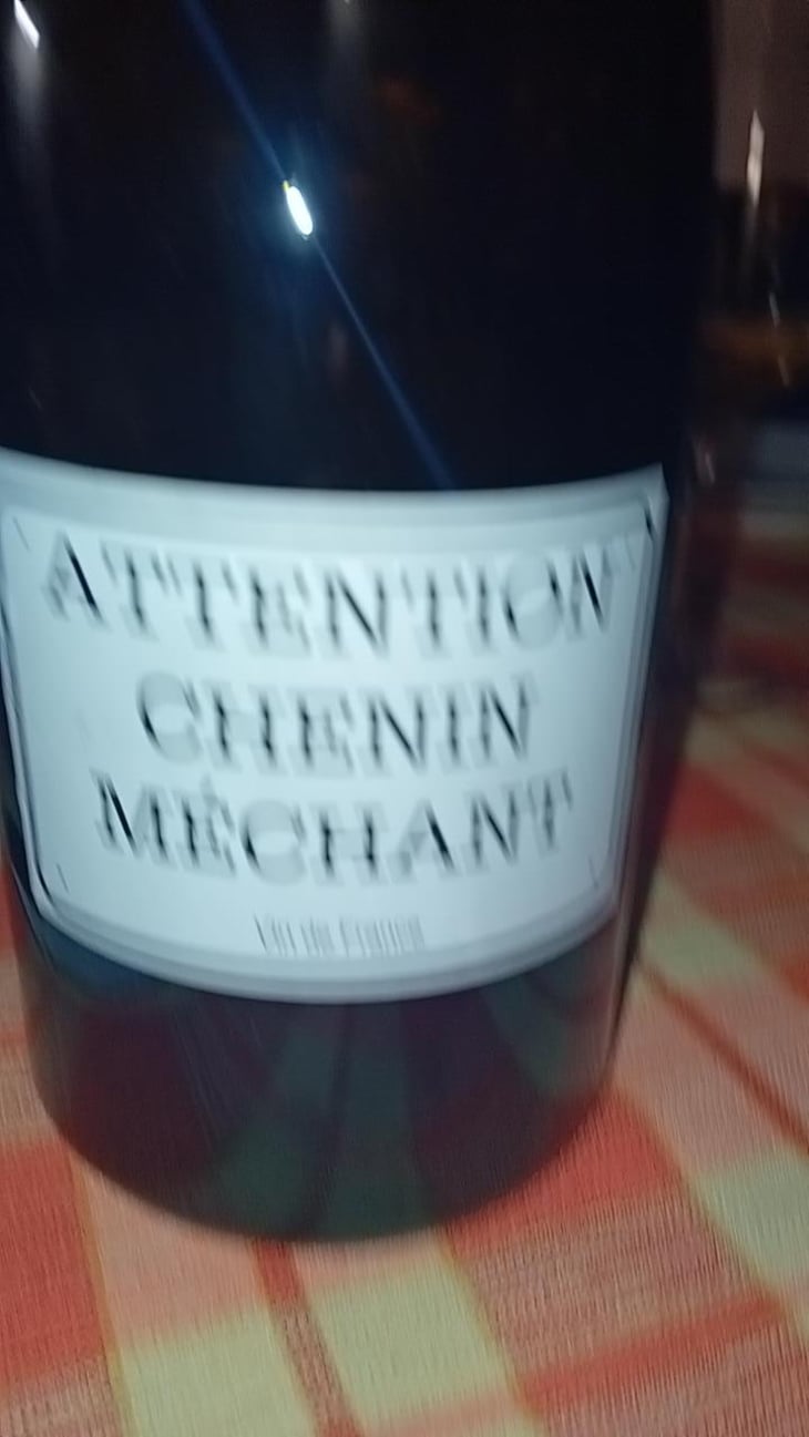 Attention Chenin Méchant - Le Clos des Treilles - Nicolas Reau 