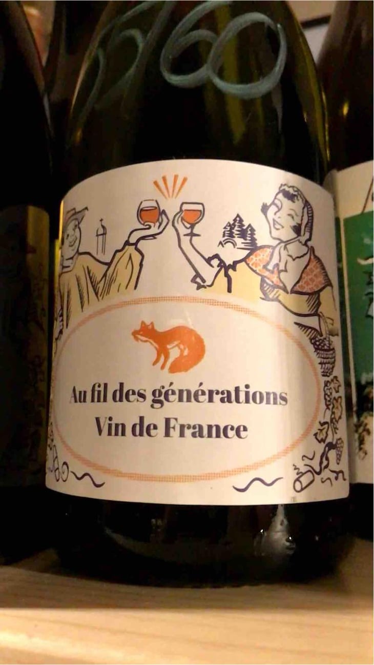 Au Fil Des Générations Chardonnay - Domaine Bornard - Tony Bornard 