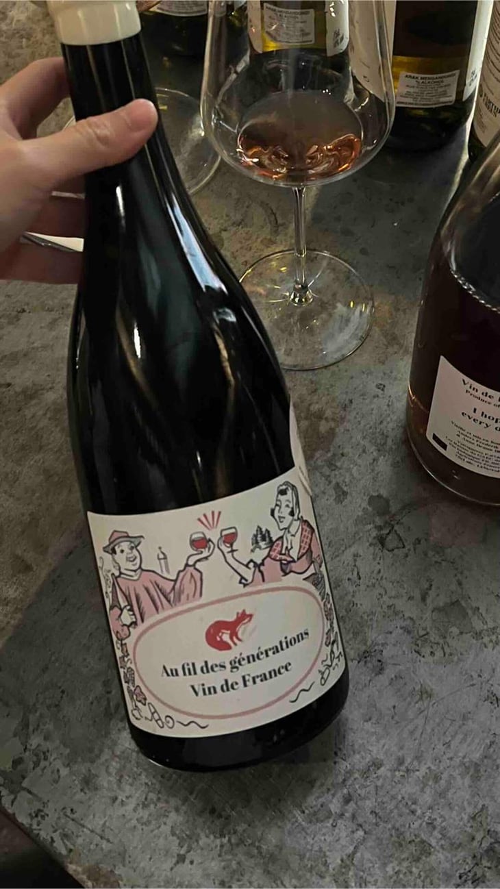 Au Fil Des Générations Ploussard - Domaine Bornard - Tony Bornard 
