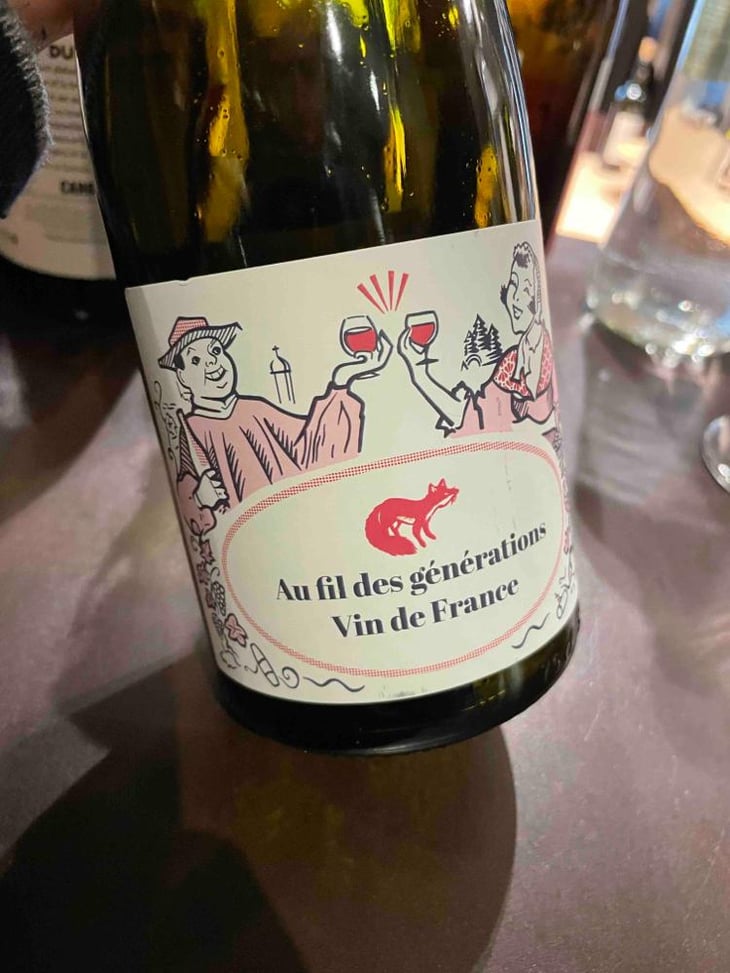 Au Fil Des Générations Ploussard - Domaine Bornard - Tony Bornard 