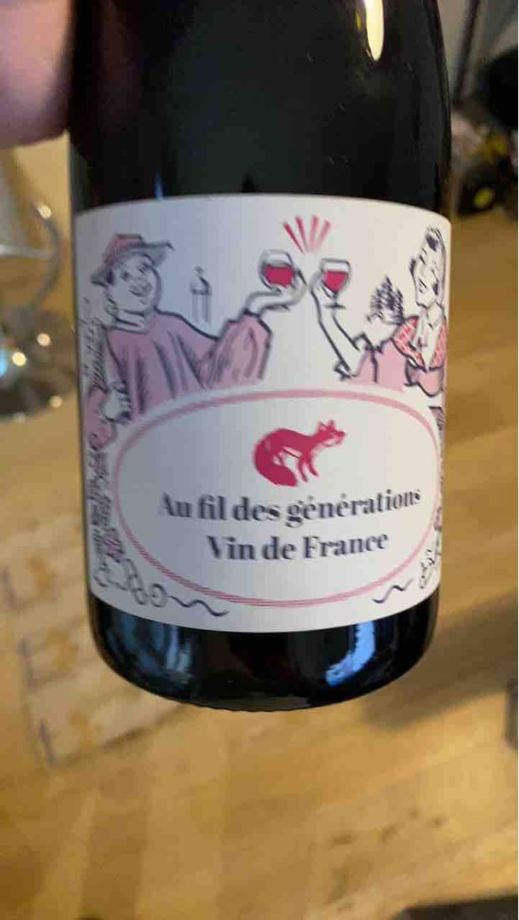 Au Fil Des Générations Ploussard - Domaine Bornard - Tony Bornard 