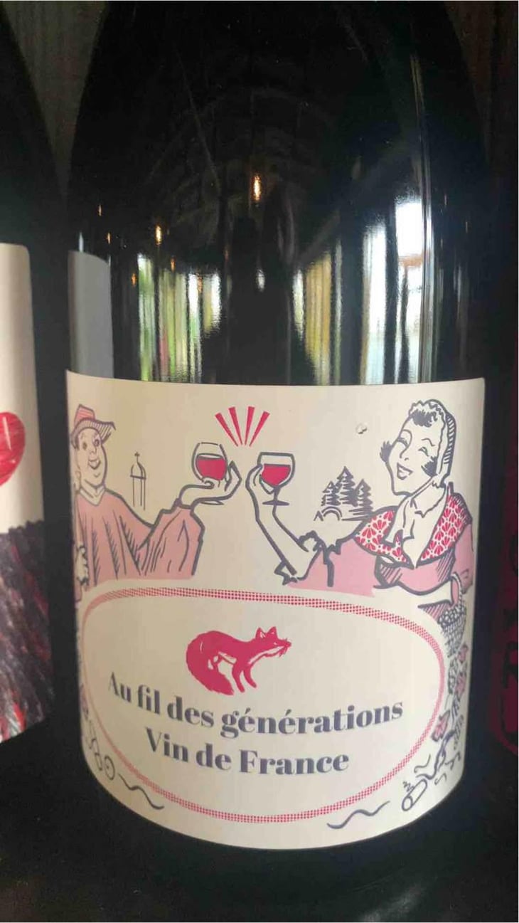 Au Fil Des Générations Ploussard - Domaine Bornard - Tony Bornard 
