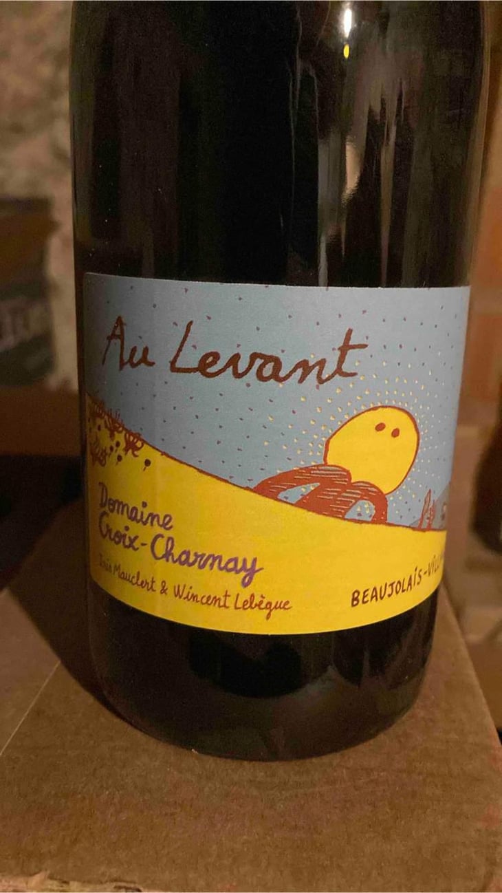 Au Levant - Domaine Croix-Charnay - Iris Mauclert & Vincent Lebègue 
