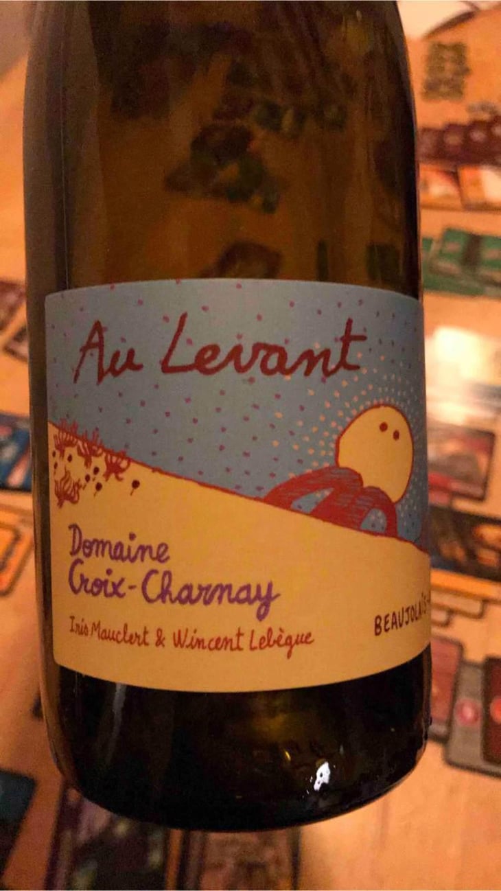 Au Levant - Domaine Croix-Charnay - Iris Mauclert & Vincent Lebègue 