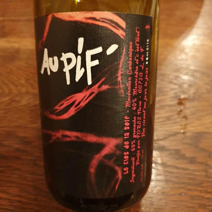 Au Pif - Clos de la Soif - Flora Fores -2019
