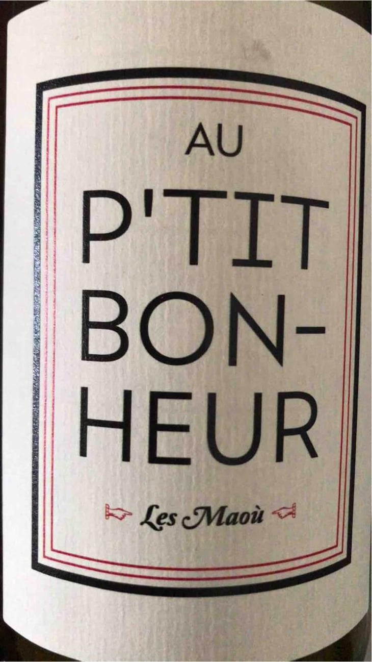 Au P'tit Bonheur - Les Maoù - Aurélie & Vincent Garreta 