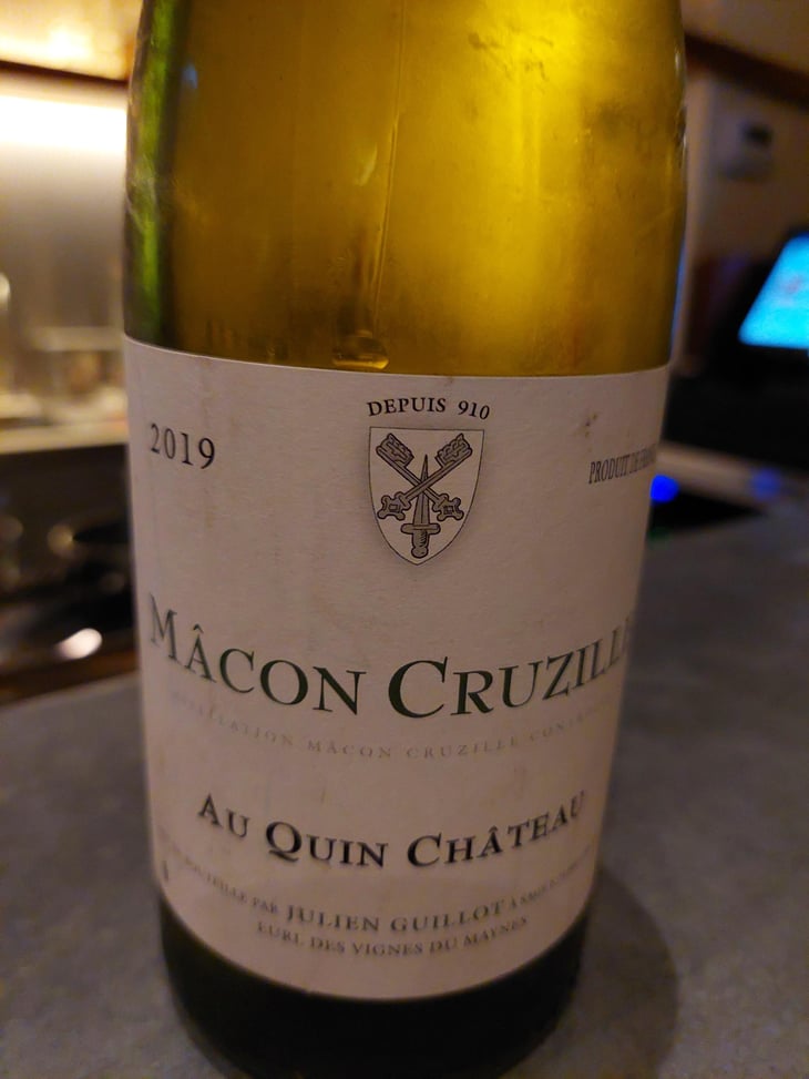 Au Quin Château - Clos des Vignes du Maynes - Julien Guillot -2018