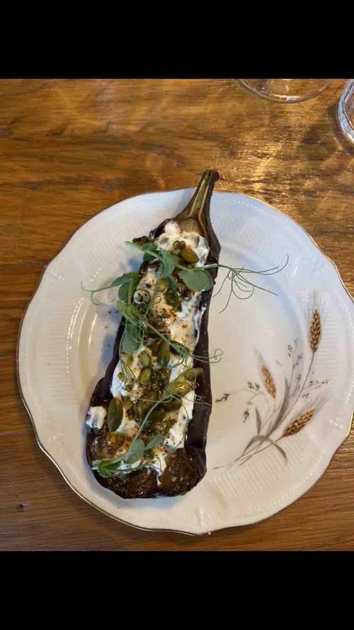 Aubergine Au Zaatar, Yaourt Ail Citron, Pistache - Gamin - 751325