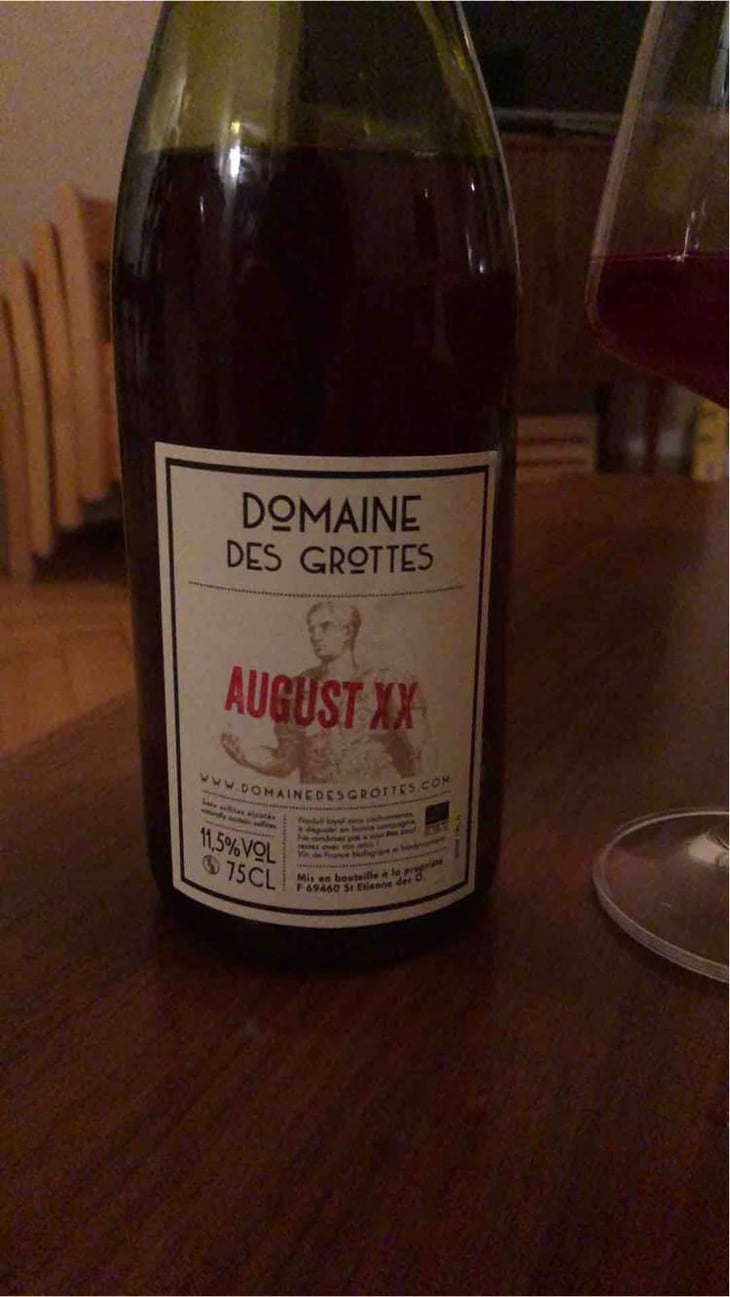 August - Domaine des Grottes - Romain des Grottes 