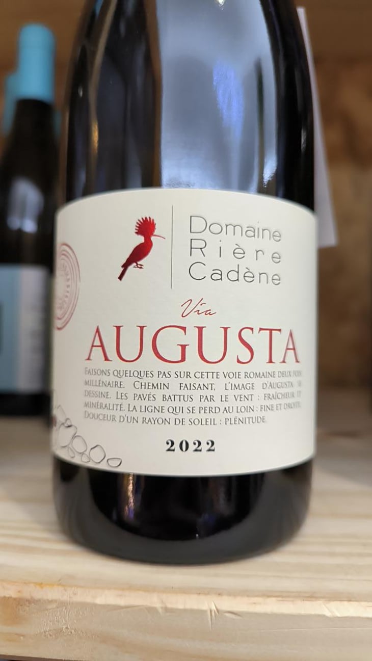 Augusta - Domaine Rière Cadène - Guillem, Laurence & Jean-François Rière -2022