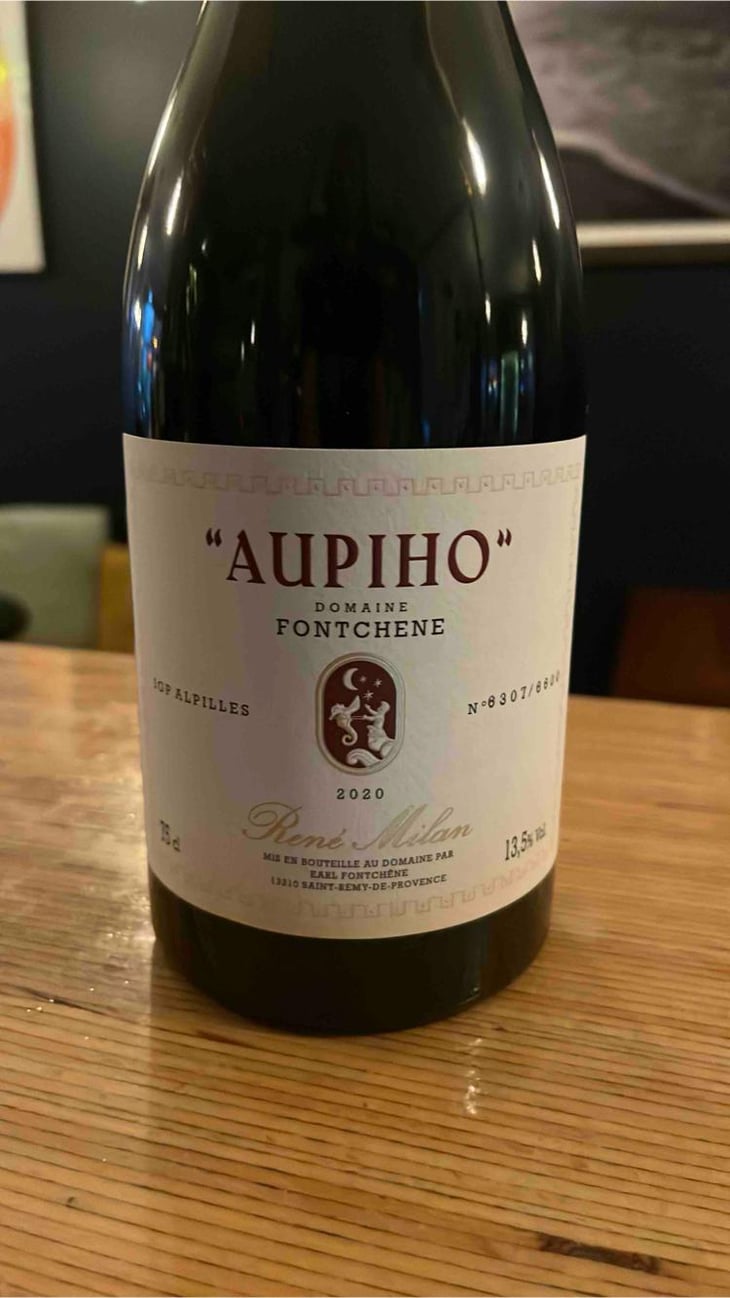Aupiho - Domaine Fontchene - René Milan -2020