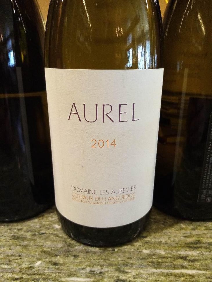 Aurel (blanc) - Domaines Les Aurelles - Basile & Caroline Saint-Germain -2014