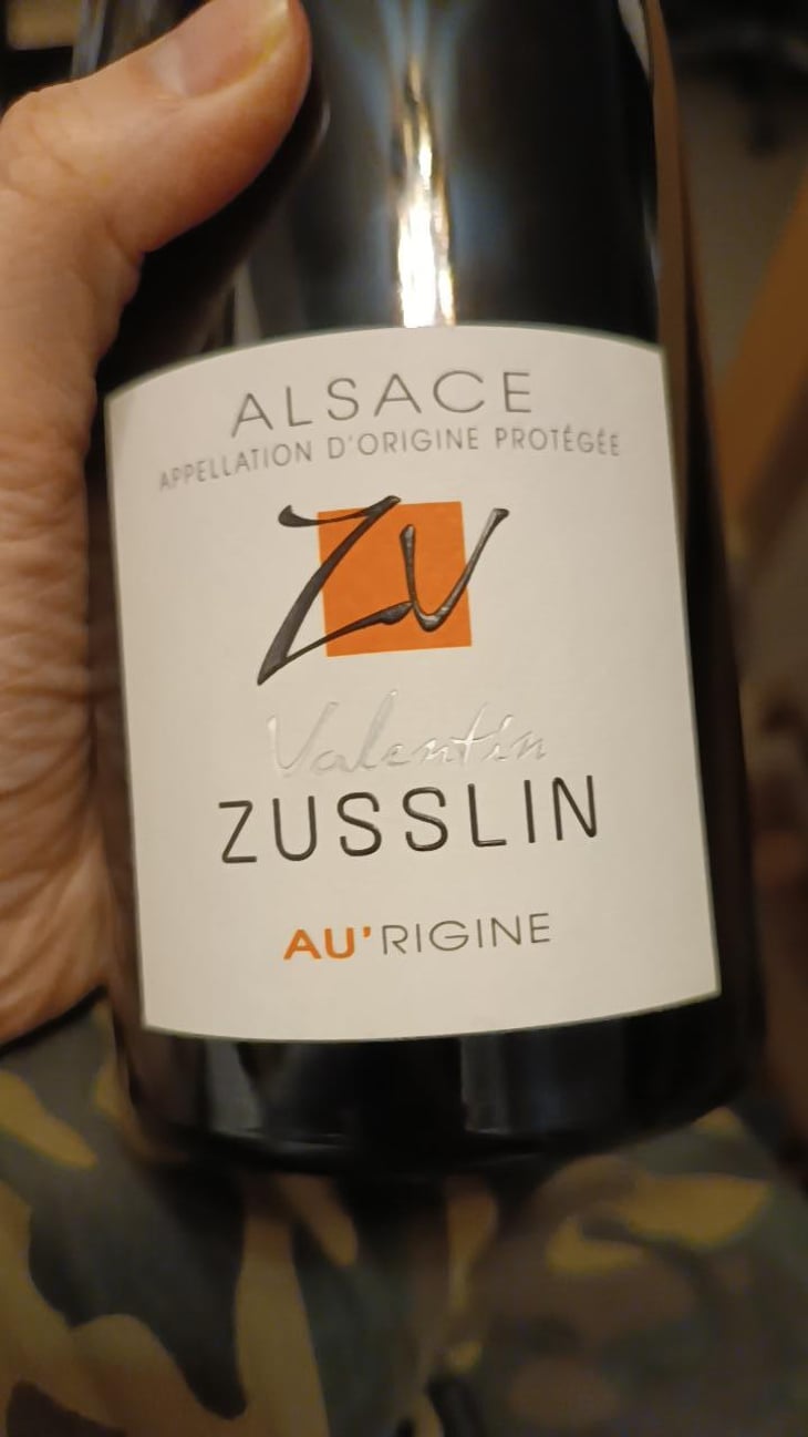 Au’rigine - Domaine Valentin Zusslin - Jean-Paul & Marie Zusslin 